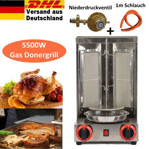 5500w gas dönergrill - 5500w, lpg