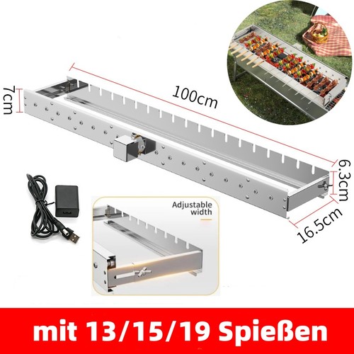 Edelstahl spiessdreher mangal - edelstahl,